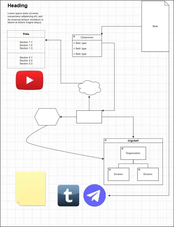 схемы связей в diagrams.net