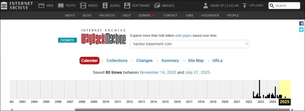 Wayback Machine